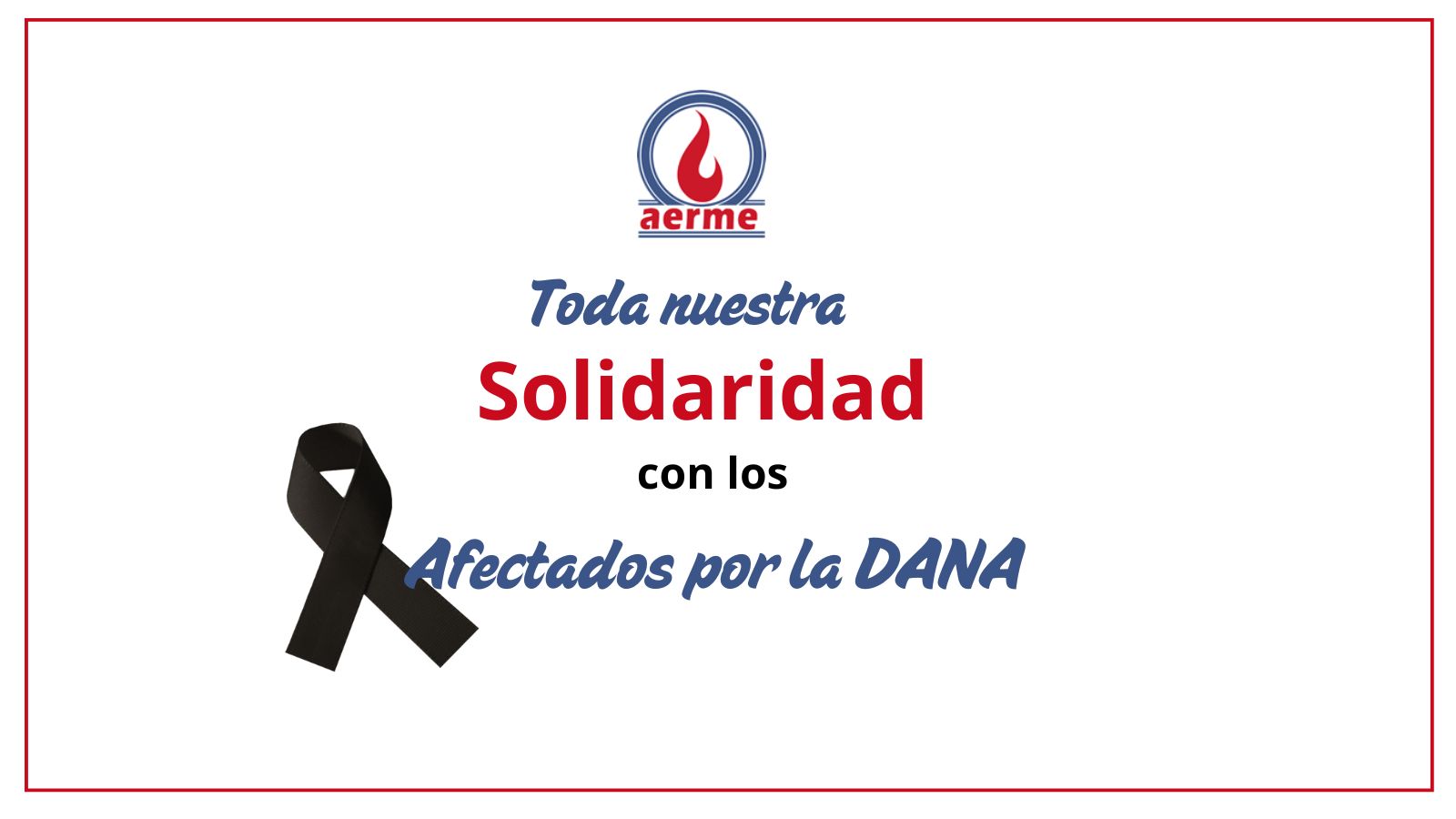 Aerme solidaridad DANA